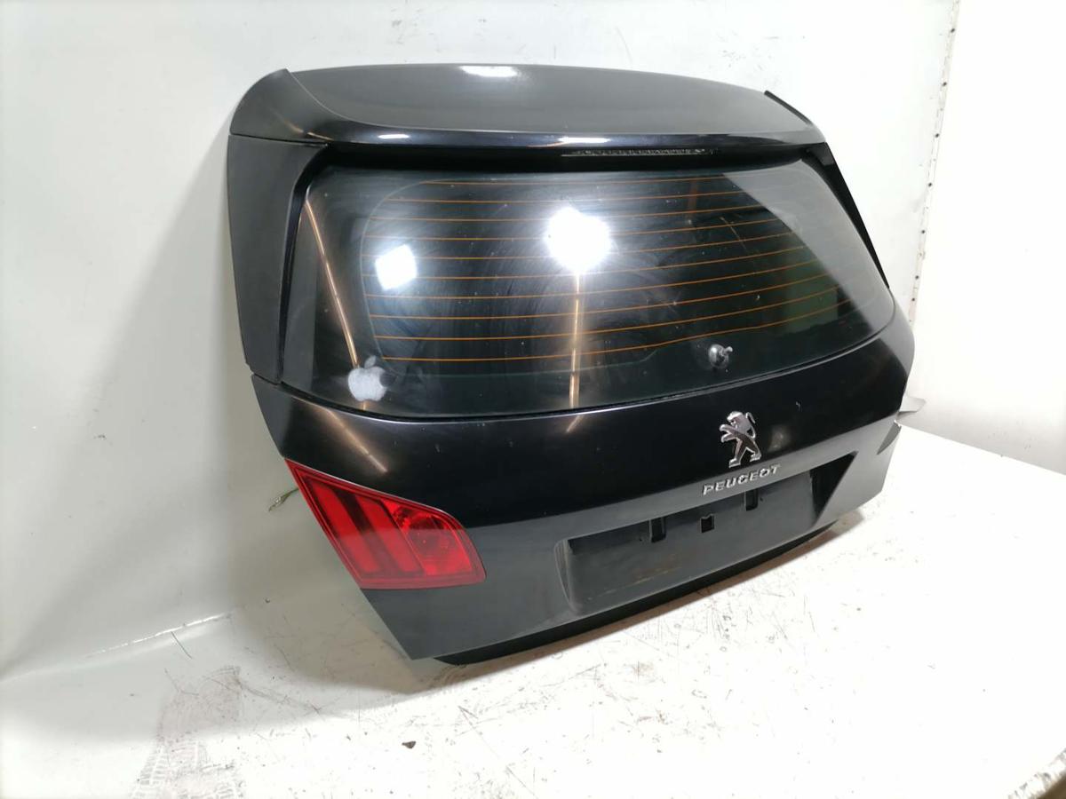 Peugeot 308SW 2 original Heckklappe mit Heckscheibe KTV Schwarz Perla Nera Kombi Bj.2017